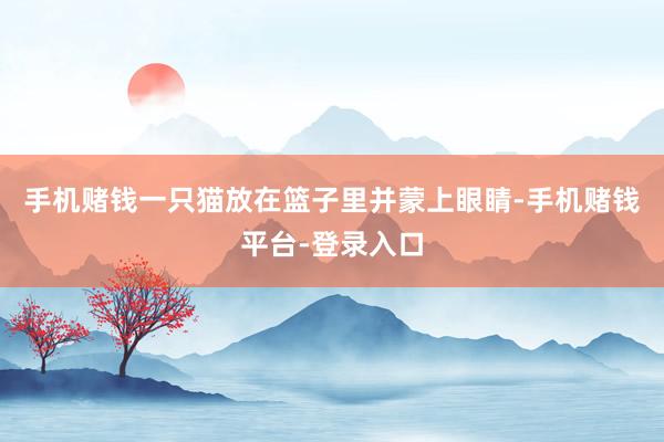 手机赌钱一只猫放在篮子里并蒙上眼睛-手机赌钱平台-登录入口